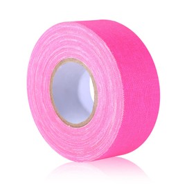 Abeillo Neon Pink Gaffer Tape, Fluorescent Tape, Pink Reflector Sticker, UV Active Tape for Stage Parties, Play Grid Floors, Christmas Decoration, 25 mm x 15 m