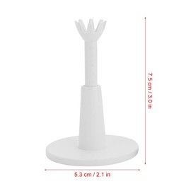 VGEBY 1 2 Piece Golf Tees System, Durable Rubber Golf Ball Tees for Golf Ball Holding Plastic