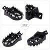 JFG RACING - Estriberas de motocicleta CNC para KLR 650