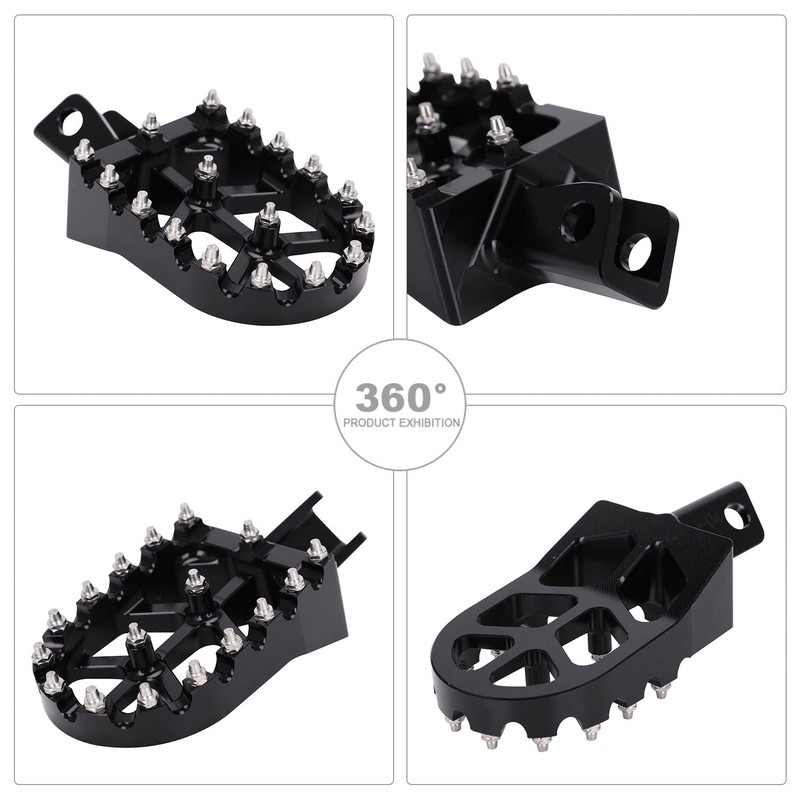 JFG RACING - Estriberas de motocicleta CNC para KLR 650