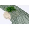 Cheesecloth Table Runner, 2 Pack 90 x 400cm Wedding Table