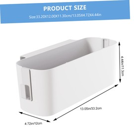 NOLITOY Hanging Bedside Organizer Basket Stylish Bedside Storage for Bedroom Construction with Pockets Easy to Hang for Nightstand Dorm Room