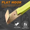 Autofonder Adjustable Vehicle Tie Down Kit with Flat Hook Heavy