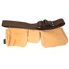 Task T77250 Weekend Warrior Work Apron, 5-pocket Leather Utility Belt