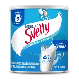 Producto Lácteo en Polvo Svelty Bajo en Grasa Lata de 360g