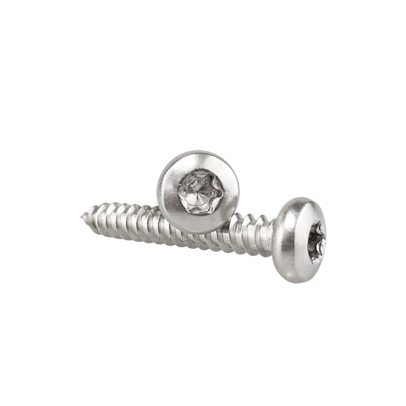 Qrity 50PCS M5x20mm Self Tapping Screw, Torx Pan Head Screws,