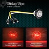 Wodvyss 20PCS 3/4" Strobe Flash+Steady Marker Lights Dual Function LED