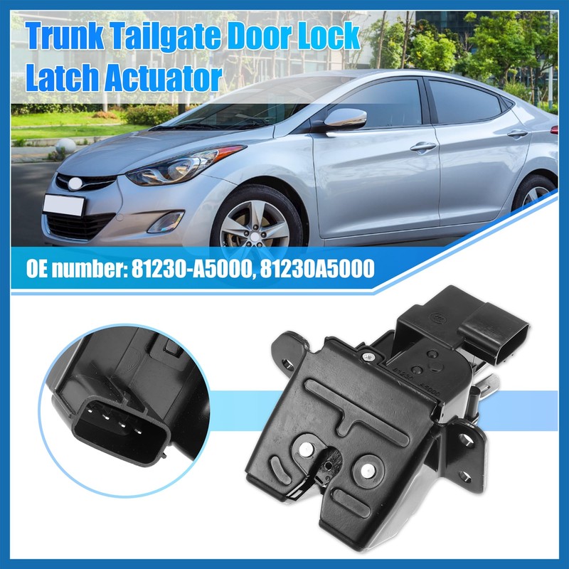 A ABSOPRO Rear Trunk Latch Lock Actuator for Hyundai Elantra