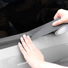 NewL Car Film Black Matt 5 cm x 9 m Film Set for Darkened Window Cladding, Door Trim