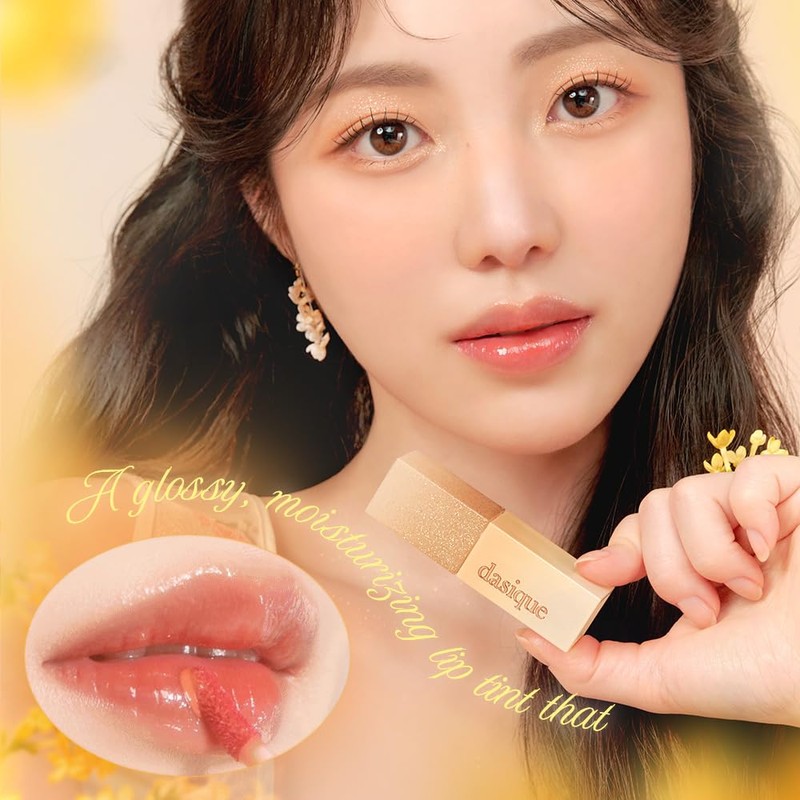 Dasique Juicy Dewy Lip Tint, Lipstick (#24 Peach Fuzz)