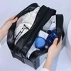 Travel Toiletry Bag for Women and Men, Matte Translucent Toiletry