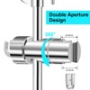 OSDUE Hand Shower Holder for 16-27MM Slide Bar, Adjustable Replacement