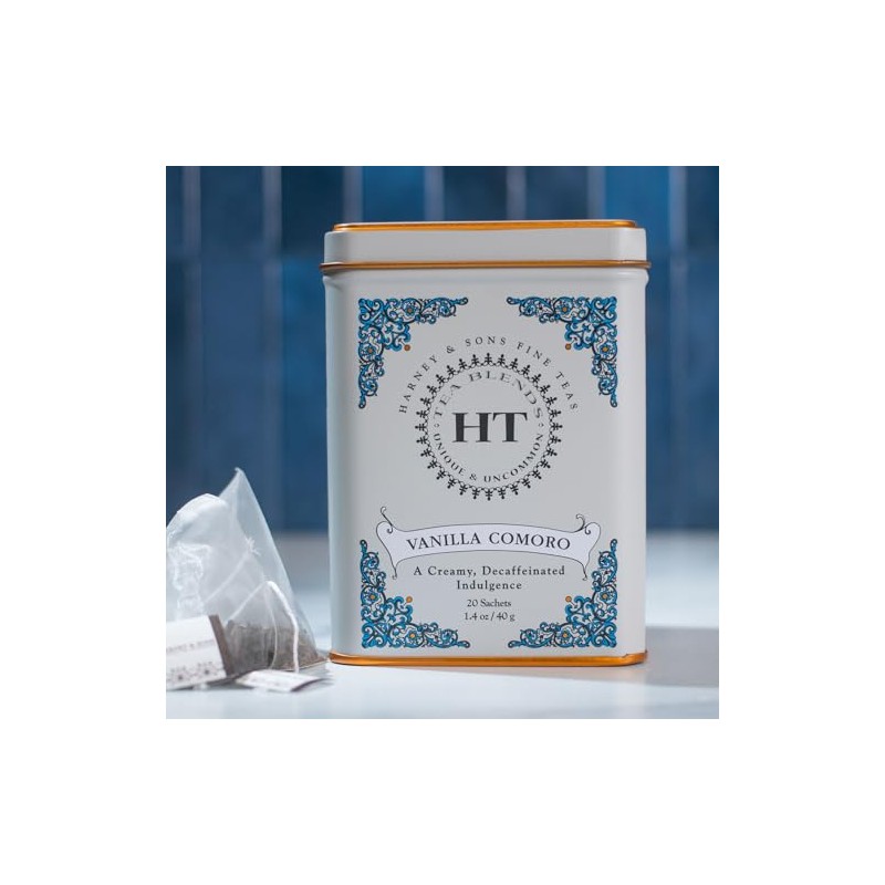 Harney & Sons Tea Decaffeinated, Great Present Idea, Vanilla Comoro,