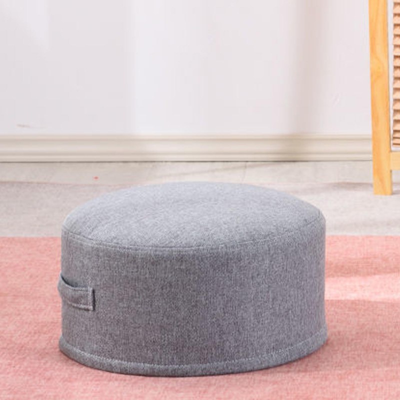 Floor Pillow 20cm Thickness Cotton Fabric Soft Comfortable Detachable Round