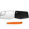 OWITAT Heated Mirror Glass Compatible with Chevy Silverado 1500 GMC