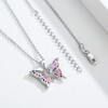 Freesloth Butterfly Necklaces for Women 925 Sterling Silver Butterfly Jewelry