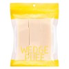 Skinfood Wedge Puff Large Capacity, 1 Piece / 스킨푸드 웨지 퍼프 대용량, 1개