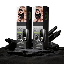 Mascarilla Carbón Activado 2 Tubos Puntos Negros Limpieza Poros 120g