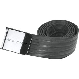 Salvimar Weight Belt, 13.6 oz (395 g), Cod. AP016 [One Size Fits All / Adjustable] Diving Belt, Rubber Material, Stainless Steel