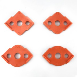 4Pcs High Hardness Corner Routing Templates Plastic Radius Quick Jig Professional Radius Jig Router Templates for Woodworking