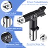 Gyfent Spray Tips, 6Pcs Airless Paint Sprayer Tips Reversible Spray