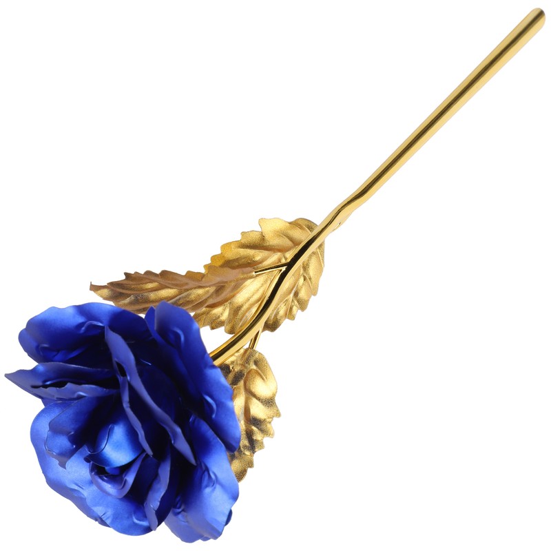 Gold Foil Rose Valentine's Day Gift Lighting Last Forever Love