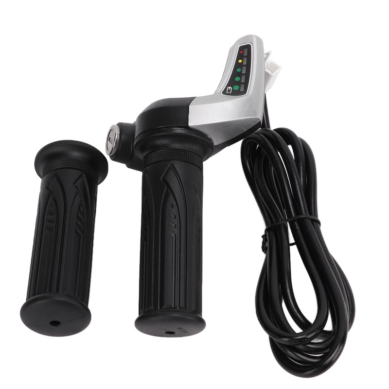 1 Pair Electric Bike Throttle Grip Universal Electric Scooter Wire