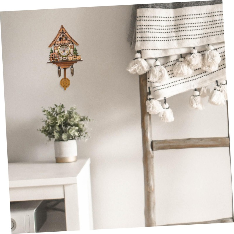 Zerodeko Cuckoo Wall Clock for Bedroom Living Room Office Decorative