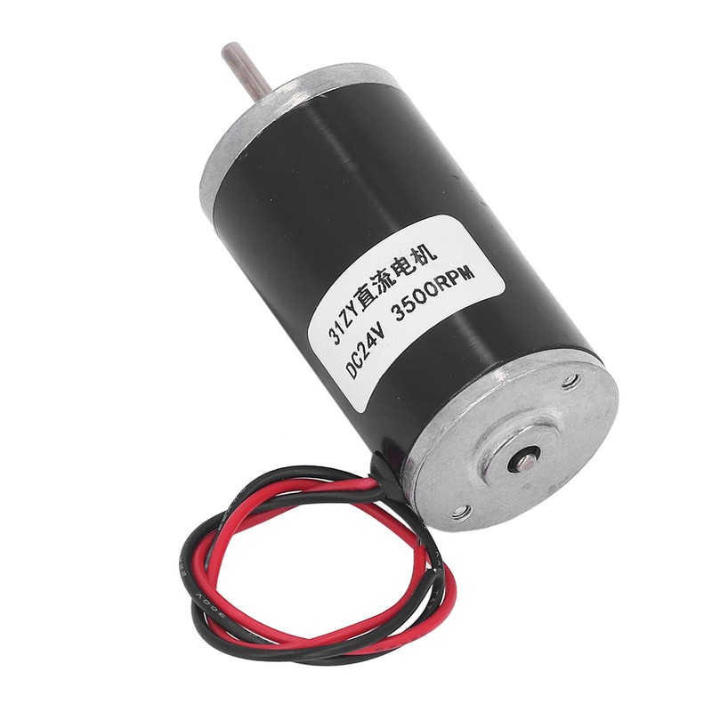 DC Gear Motor Self Locking Aluminum Shell Brass Coil Strong