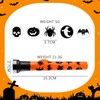 Lezevn 2pcs Halloween Projector Torch with Image Covers Ghost Pumpkin