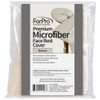 ForPro Premium Microfiber Massage Face Rest Cover, Natural, Ultra-Light, Stain