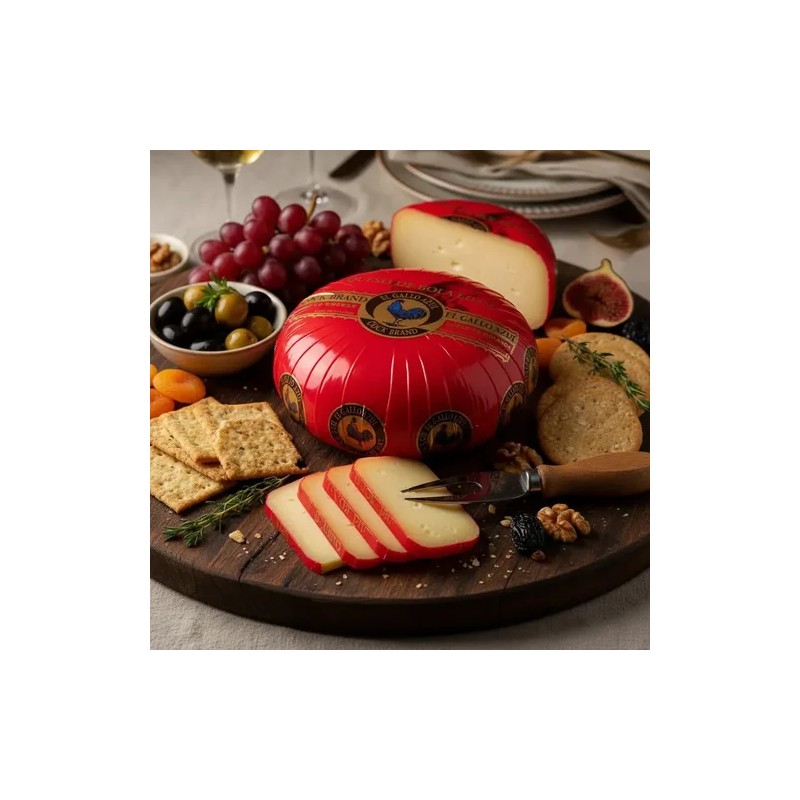 Queso De Bola Edam 1.5kg Gallo Azul Envío Gratis