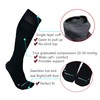 HOYISOX Big and Tall Compression Socks 20-30 mmHg, Comfortable Knee