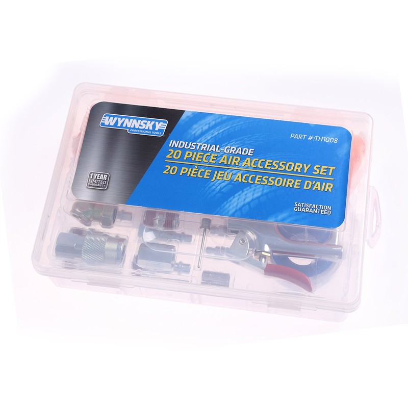 WYNNsky 1/4 Inch NPT Air Accessory Kit - 20 Piece,