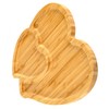 BinaryABC Heart Shaped Charcuterie Board Wood Serving Platters and Trays