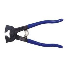 Westward, 13P557, Tile Nipper, 8 In, Blue, Tungsten Carbide