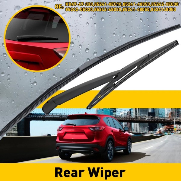 Unbranded Rear Wiper Arm & Blade For CX5 Mazda 2013-2016