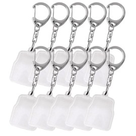 EBISU Design Photo Keychain, Hamepachi, Keychain, Sleeveless Uniform, Small, 0.9 x 1.1 inches (22.5 x 28 mm), Basketball Uniform, Keyring, Made in Japan, 10pcs