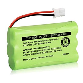iMah BT207695 3.6V 800mAh Ni-MH Cordless Battery Pack