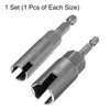 HARFINGTON 2pcs Hex Nut Driver Drill Bit Set 10mm 16mm