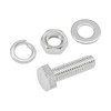 10 Sets of Stainless Steel Nuts & Bolts – Hex