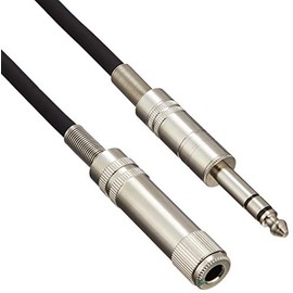 6.3 Φ Stereo Extension Cord 9.8 ft (3 m)