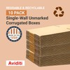 Aviditi Shipping Side Loading Moving Boxes 26" x 6" x