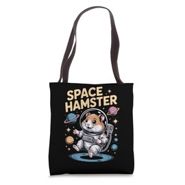 Space Hamster Astronaut Hamster Tote Bag