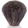 Plisson Pure Badger Hair Shaving Brush Grey Mother of Pearl