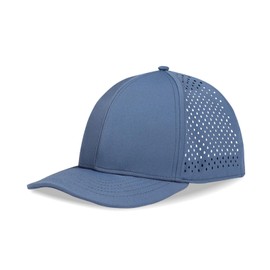 Men's Oversize XXL Baseball Cap Adjustable Performance Snapback Hat Laser Perforated Cap Plus Size for Big Head, Blue, XX-Large