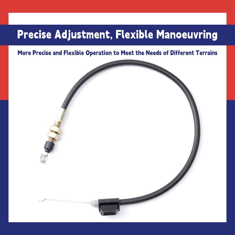 Dusledel 064-8057-17 Lawn Mower Brake Cable Replacement for Bad Boy