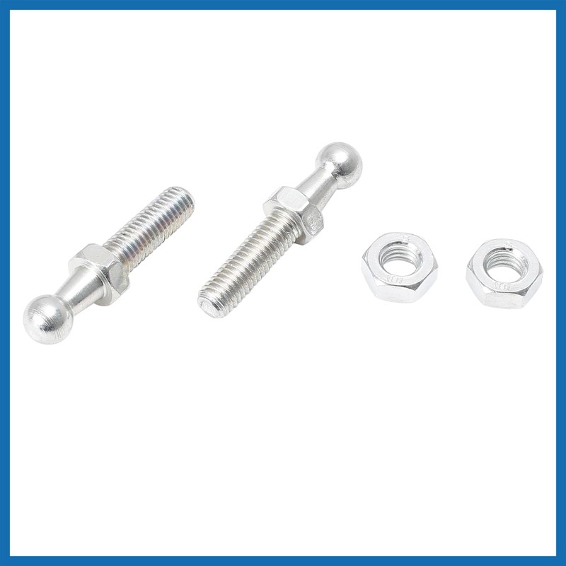 A ABSOPRO 2 Set 10mm M8x25mm Car Gas Strut Ball
