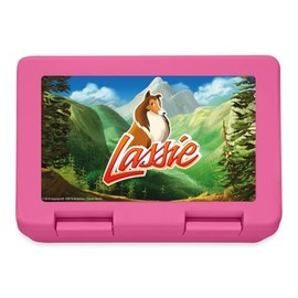 Spreadshirt Lassie In the National Park Lunch Box, One Size, Pink