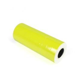 ICSTM Pricemarker Labels,10 Rolls 5000 pcs Double Line Price Label Paper for MX-6600 Price Gun Labeller,Price Gun Stickers for MX-6602/G6600/YH-689/CN-6600EOS (Yellow, S)